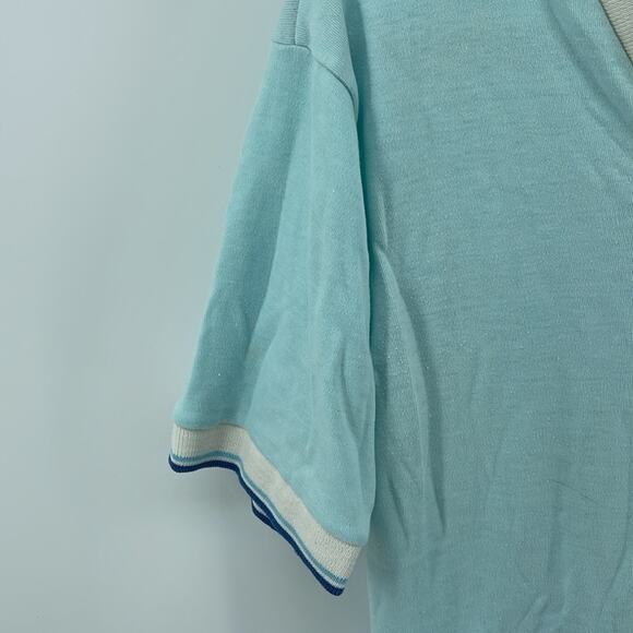 Vintage single stitched Grand Canyon Arizona V-neck banded short sleeve t-shirt - Picture 4 of 8